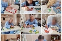 4월7일 종이접기(꽃.나비.새.)