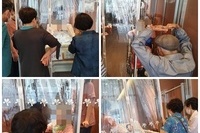 6월8일 비접촉면회첫날. 