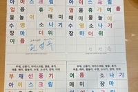 7월 12일 인지활동(같은 단어 찾기)