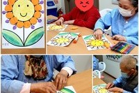 1월 11일 미술활동(꽃 꾸미기)