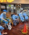 「12월 27일 신체활동」고리 던지기