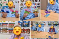 [4월15일] 종이접기 나비 만들기